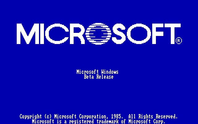 Microsoft Windows 1.0 (Beta) (5-8-1985) (5.25-360k) Beta 系统图标