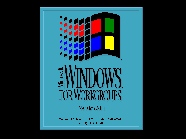 Microsoft Windows 3.11 For Workgroups 3.11 For Workgroups 系统图标