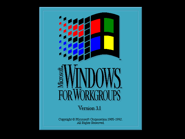 Microsoft Windows 3.1 For Workgroups For Workgroups 系统图标
