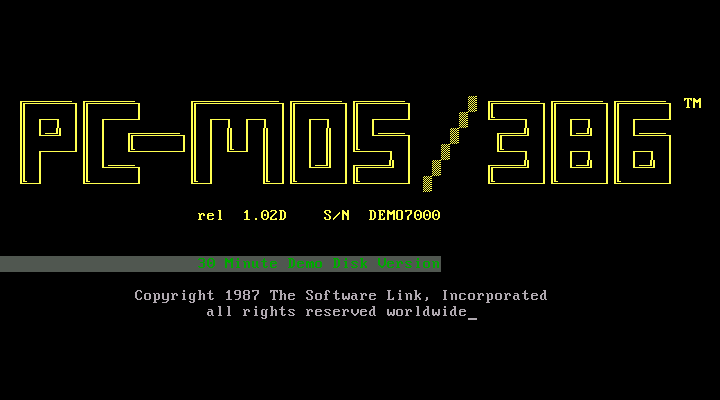 PC-MOS 1.x 2.x 3.x 5.x 系统图标