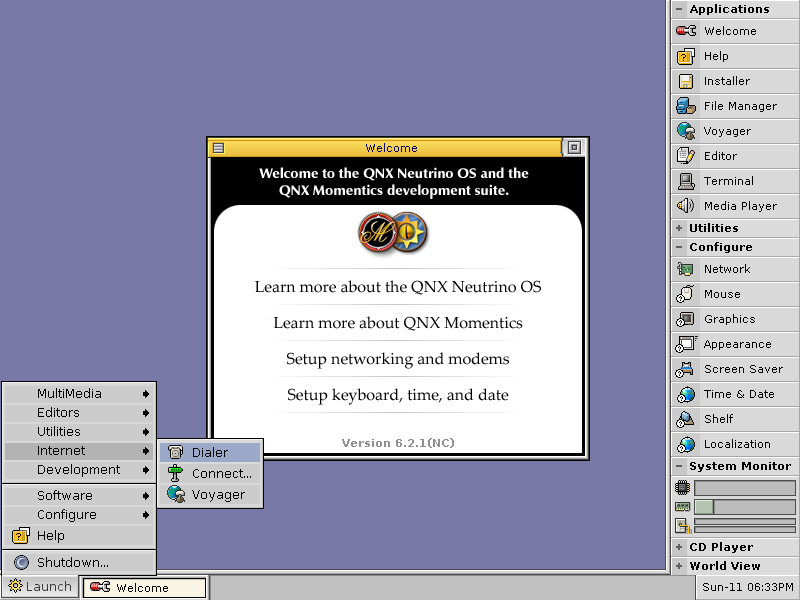 QNX 0.4 1.2 2.2 4.2 6.x 系统图标