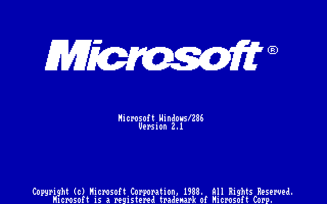 Windows286 2.10-2.11 系统图标