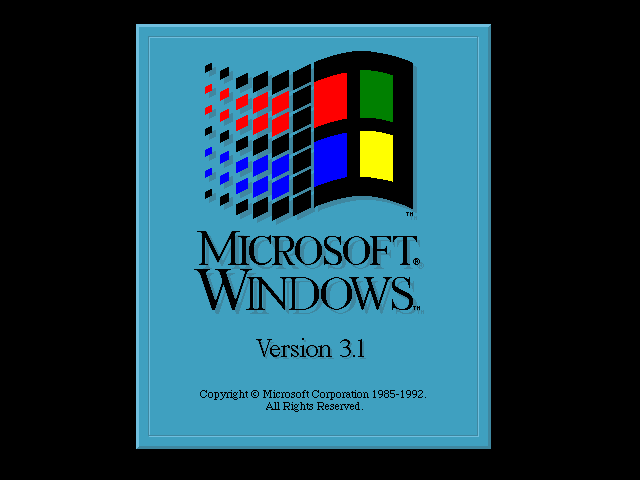 Windows3.1 3.1 系统图标